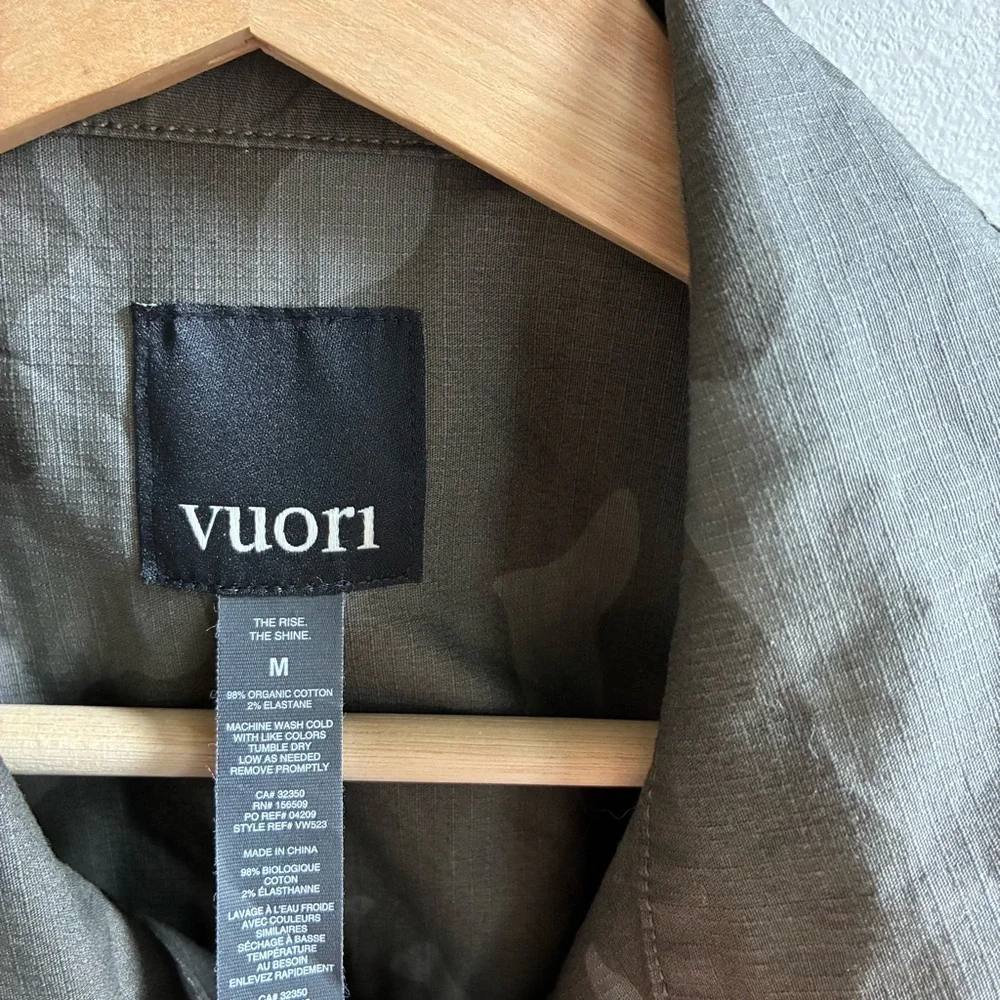 Vuori Ripstop Jacket in Oregano Camo Camouflage - Picture 4 of 4